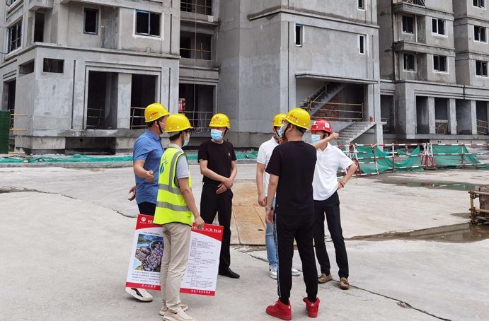 張世東先后前往公司杭州、蘇州、無錫三地房建項目檢查指導安全生產(chǎn)工作