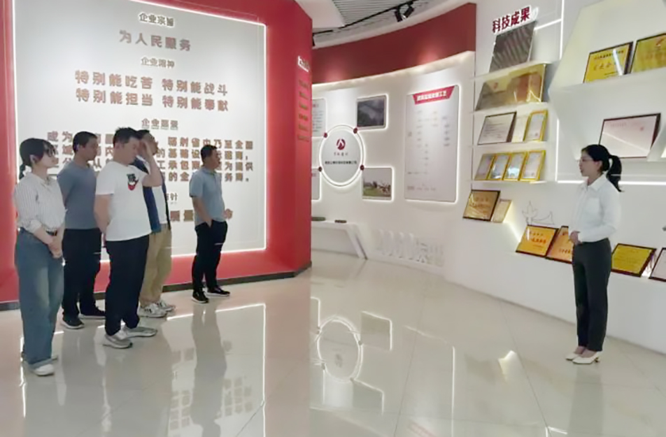 南昌市政建設集團開展“重溫奮斗史，啟航新征程”企業(yè)展廳講解活動